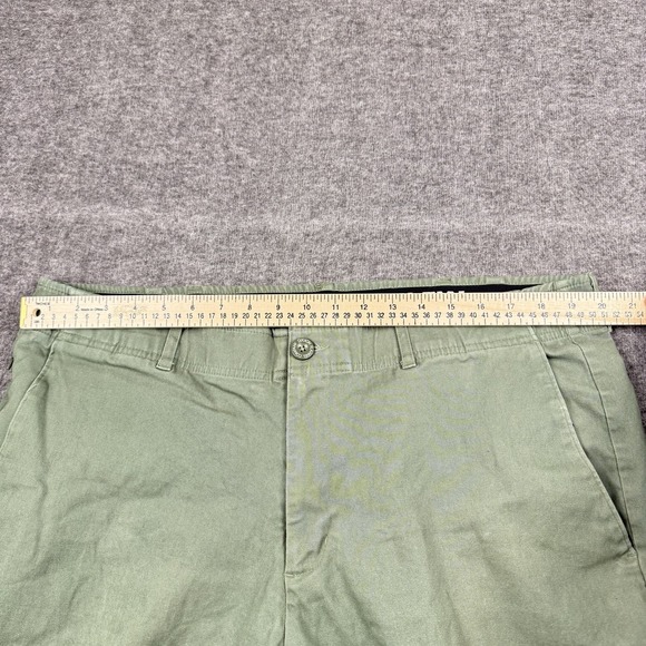 Dixon Pants Mens 40x31 Green D-Flex Chino Stretch Casual Straight Fit Outdoors - Picture 4 of 8